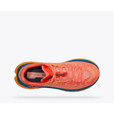 Zapatillas Tecton X mujer naranja coral