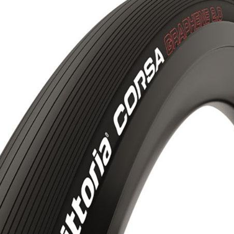 Cubierta Corsa Graphene 2.0 700x25 Vittoria negra | ciclismo