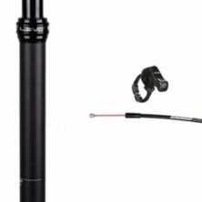 Tija telescópica carbono KS Suspensión LEV-Ci 31.6 175mm cable interno con mando