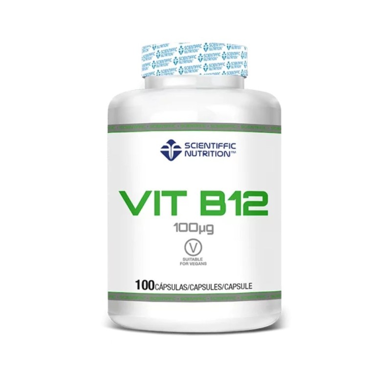 Scientiffic Nutrition VIT B12 100 cápsulas bote