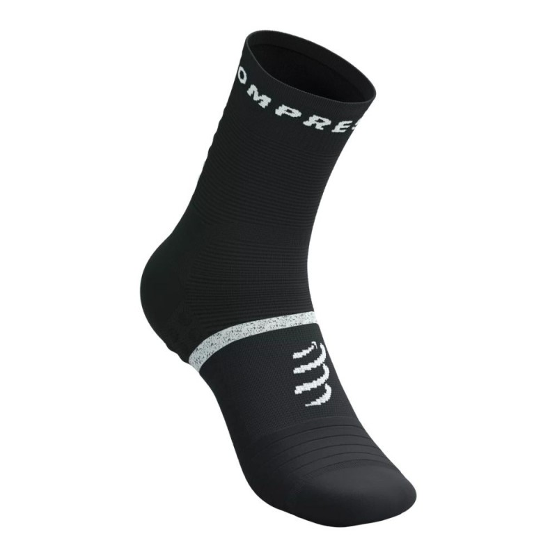 Calcetines Compressport PRO Marathon V2.0 Black White unidad