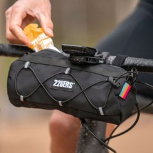 Bolsa manillar 226ers Bar Bag 2.0 en uso bikepacking