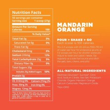 Endurance Fuel 1350g naranja mandarina Tailwind Nutrition información nutricional