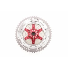 Cassette Sun Race CSMX80 11 Vel 11-51T plata trasera