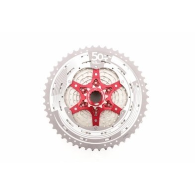 Cassette Sun Race CSMX80 11 Vel 11-51T plata trasera
