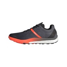 Zapatillas Adidas Terrex Speed Ultra Trail Running negro naranja perfil