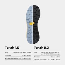 Zapatillas NNormal Tomir 2.0 comparativa suela