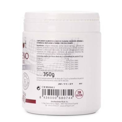 Colágeno con Magnesio + Vitaminas C, B1, B2 y B6