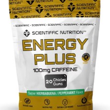 Scientiffic Nutrition Energy Plus cafeína chicles
