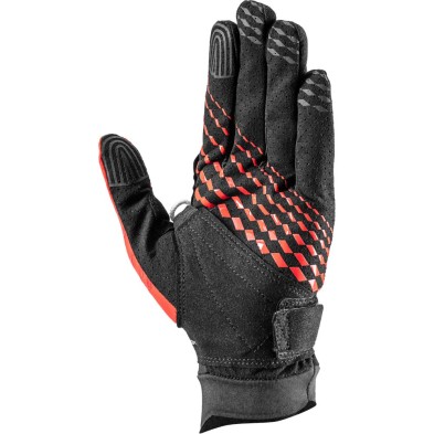 Guantes Leki Shark Ultra Trail Breeze negro rojo