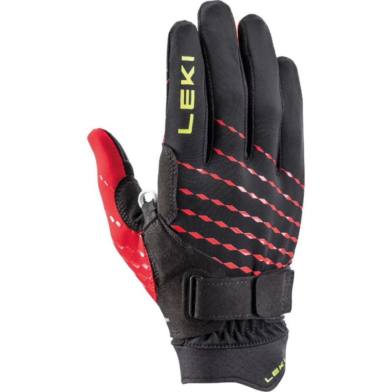 Guantes Leki Shark Ultra Trail Breeze black/red