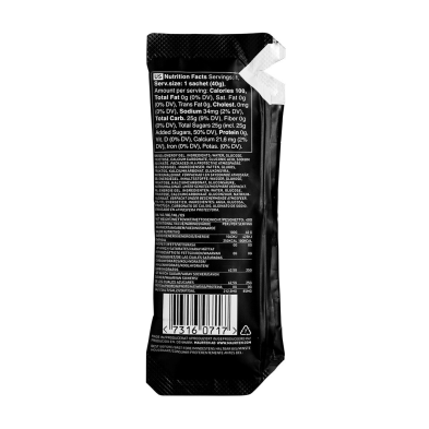Gel energético Hydrogel Maurten Gel 100 40 g información nutricional