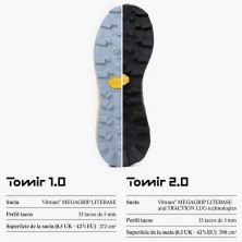 Zapatillas NNormal Tomir 2.0 mejoras en la suela