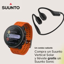 Reloj Deportivo GPS Suunto Vertical Steel Solar canyon + REGALO Auriculares Sonic negro