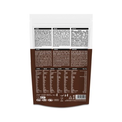 226ers Vegan Recovery Drink 1kg cocoa caramel tabla nutricional