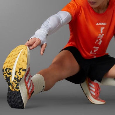 Zapatillas Adidas Terrex Agravic Speed Ultra Impact Orange suela