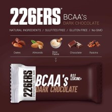 Barrita 226ers Endurance BCAA'S chocolate negro ingredientes