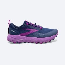 Zapatillas trail Brooks Cascadia 17 mujer Navy/Purple/Violet