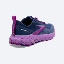 Zapatillas trail Brooks Cascadia 17 mujer Navy/Purple/Violet trail adapt