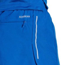 Pantalón corto Adidas OTR Split hombre azul detalle