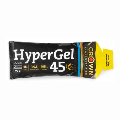 Gel energético Crown Sport Nutrition HyperGel 45 limón
