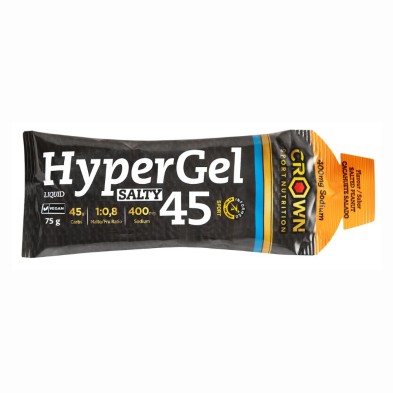 Gel energético Crown Sport Nutrition HyperGel 45 cacahuete salado