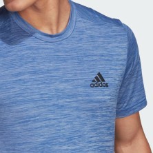 Camiseta Adidas M HT EL TEE Hombre Azul royal blue detalle