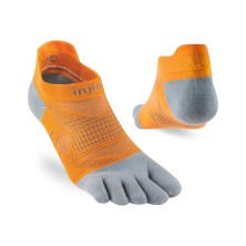 Calcetines Run Lightweight No-Show naranja Injinji