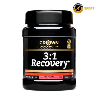 3:1 Recovery 750 gr frutos rojos crown sport nutrition