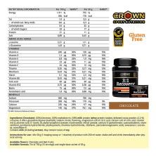 3:1 Recovery 750 gr Chocolate crown sport nutrition