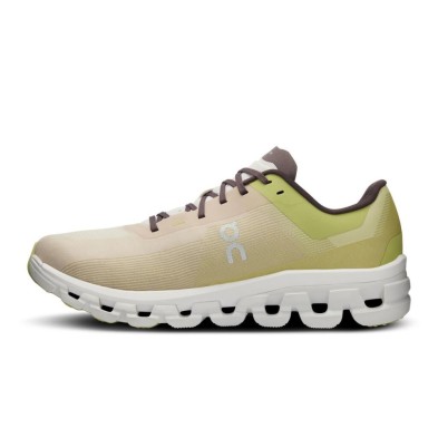 Zapatillas On Running Cloudflow 4 Hombre Zest/Frost amarillo verde