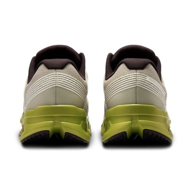 Zapatillas On Running Cloudgo hombre Sand/Zest Arena verde claro