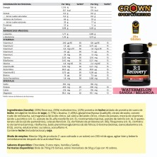 3:1 Recovery 750 gr sandía watermelon crown sport nutrition