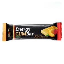 Barrita Energy Gum Bar melocotón Crown nutrition