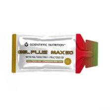 Gel energético Gel Plus Max 50 Sin Cafeína Fresa-Kiwi Scientiffic Nutrition