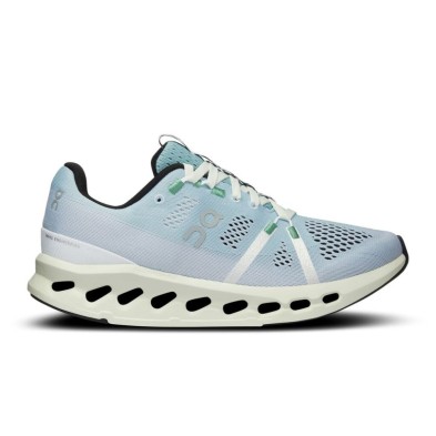 Zapatillas Cloudsurfer Hombre Mineral/Aloe on running gris verde