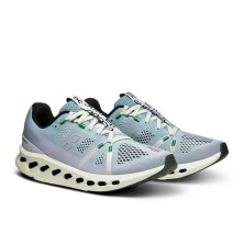 Zapatillas Cloudsurfer Hombre Mineral/Aloe on running gris verde