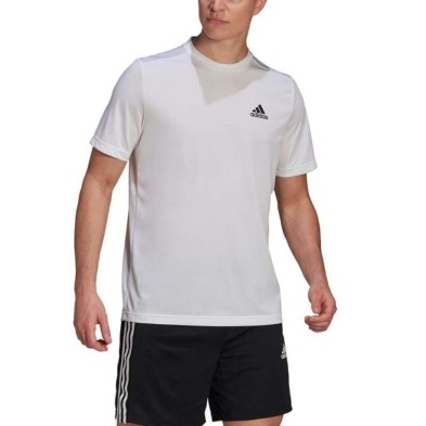 Camiseta manga corta Aeroready Designed 2 Move hombre White blanca adidas