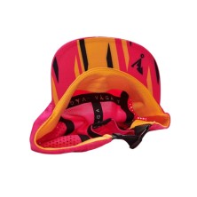 Gorra Vaga Running Feather Racing Cap - Bright Pink/Sunbeam Orange rosa y naranja