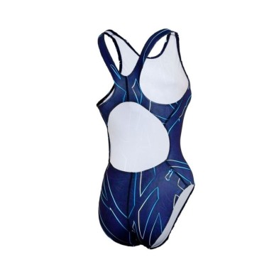 Bañador natación Sailfish Durability Sportback mujer azul oscuro