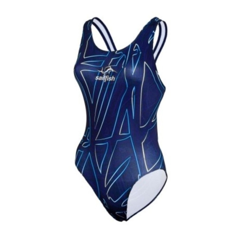 Bañador natación Sailfish Durability Sportback mujer night sky