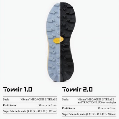 Zapatillas NNormal Tomir 2.0 info suela