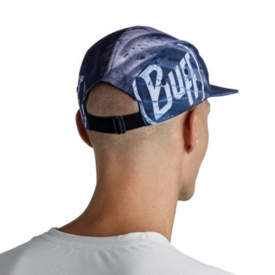 Gorra Buff 5 Panel Go Cap Logo azul