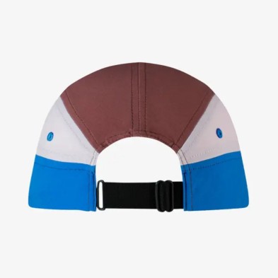 Gorra buff 5 Panel Go Cap Domus Azure Blue azul marrón rosa claro