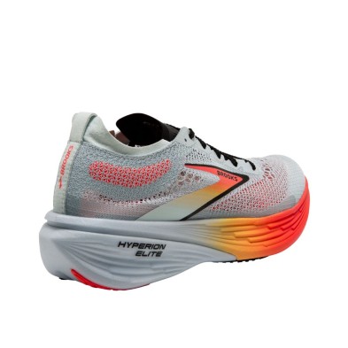 Zapatillas Hyperion Elite 4 Unisex Illusion Blue/Coral/Orange brooks naranjas gris