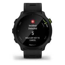 Reloj GPS Garmin Forerunner 55 negro detector de incidencias