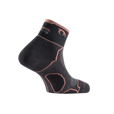 Calcetines Desafio Three unisex Negro/coral lurbel rosa y negro