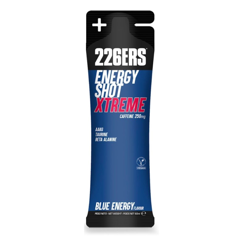 Energy Shot Xtreme Blue Energy con Cafeína 250 mg 226ers