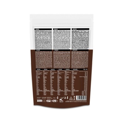 K-Weeks Immune 1 kg chocolate 226ers paquete trasera