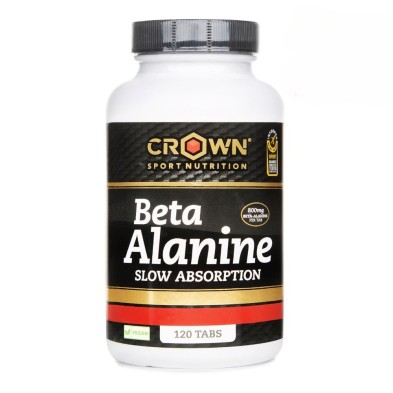 Beta Alanine slow absortion 120 cápsulas Crown